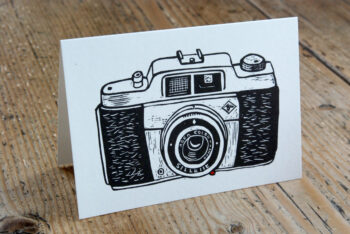 Vintage Camera Greetings card